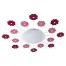 Bild 1 von EGLO Wand-/Deckenleuchte »VIKI 1«, Stahl - rosa