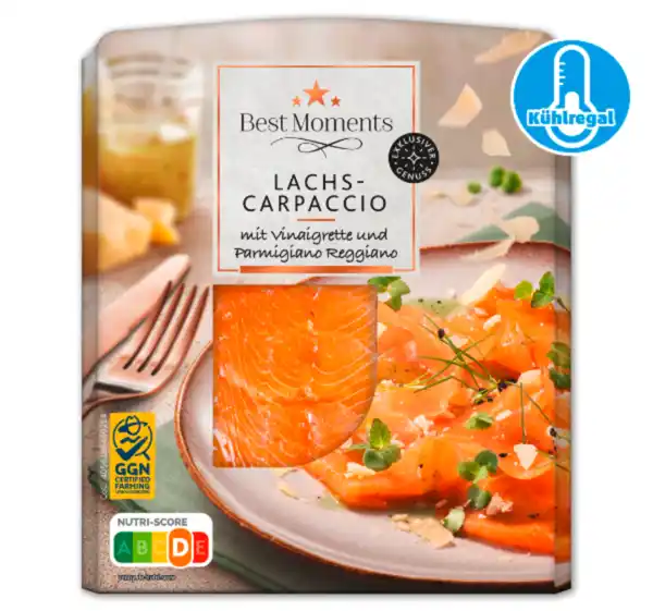 Bild 1 von BEST MOMENTS Lachs­carpaccio*