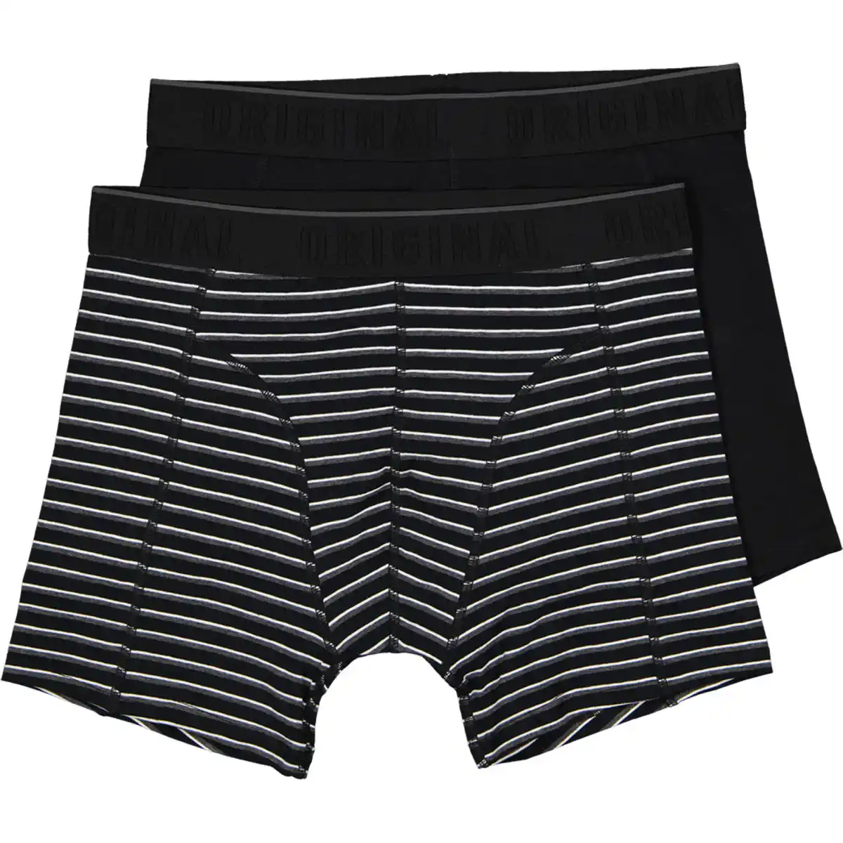 Bild 1 von Herren Boxershorts 2er-Pack, Schwarz, S