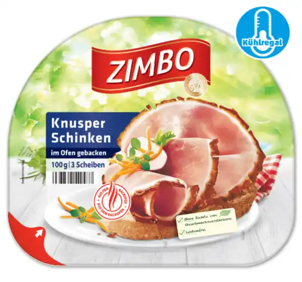 Bild 1 von ZIMBO Knusper Schinken*