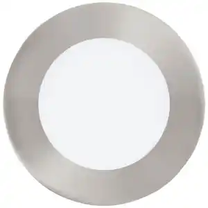 EGLO connect LED-Einbauleuchte »FUEVA-C«, dimmbar, inkl. Leuchtmittel in RGBW - silberfarben