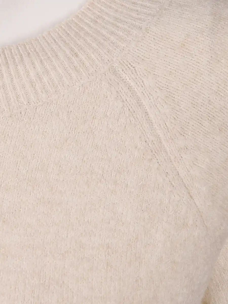 Bild 3 von Vero Moda VMDOFFY LS O-NECK BLO Pullover Weiß