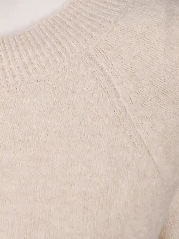 Bild 3 von Vero Moda VMDOFFY LS O-NECK BLO Pullover Weiß