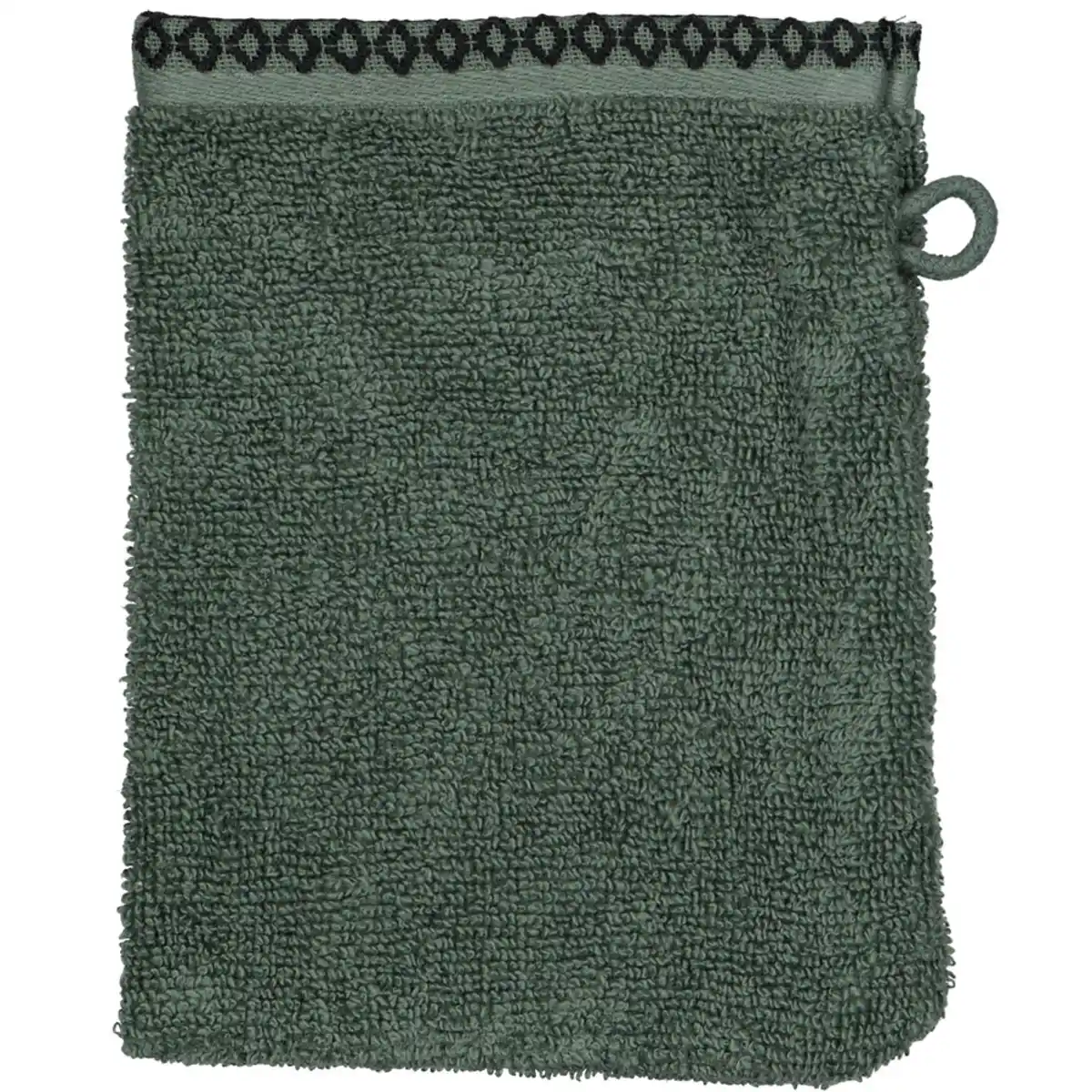 Bild 1 von Waschhandschuh, Dunkelgrün, 16x21