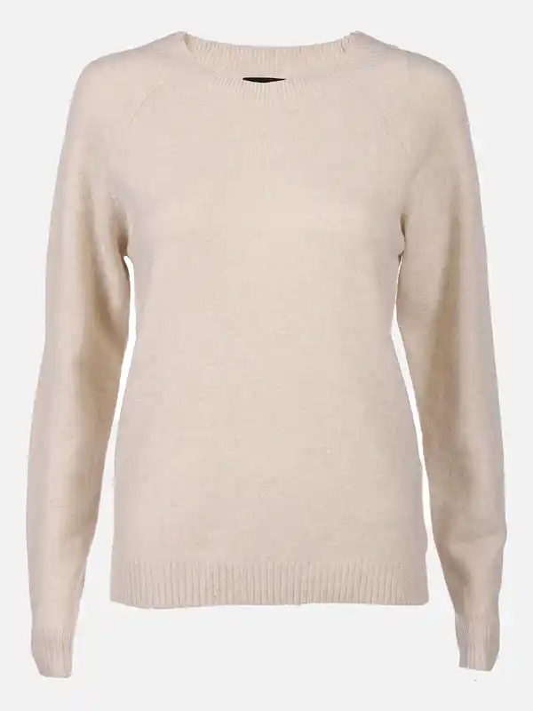 Bild 1 von Vero Moda VMDOFFY LS O-NECK BLO Pullover Weiß