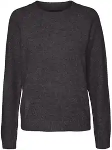 Vero Moda VMDOFFY LS O-NECK BLO Pullover Lila