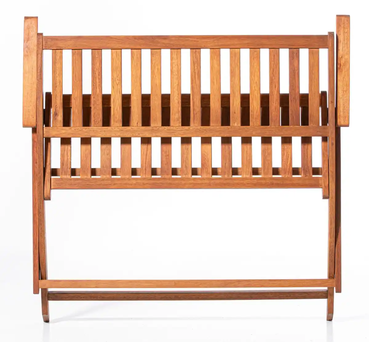 Bild 4 von 2-Sitzer faltbare Gartenbank Sitzbank - Eukalyptus Massivholz