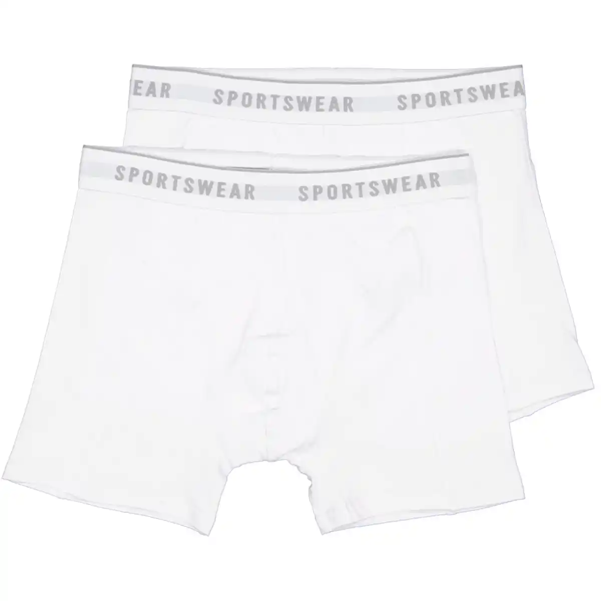 Bild 1 von Herren Boxershorts 2er-Pack, Weiß, S