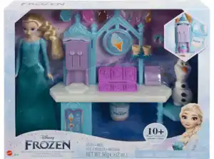 BARBIE HMJ48 Disney Die Eiskönigin Elsas und Olafs Eiscreme-Stand Spielset Mehrfarbig