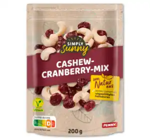 SIMPLY SUNNY Cashew-Cranberry-Mix