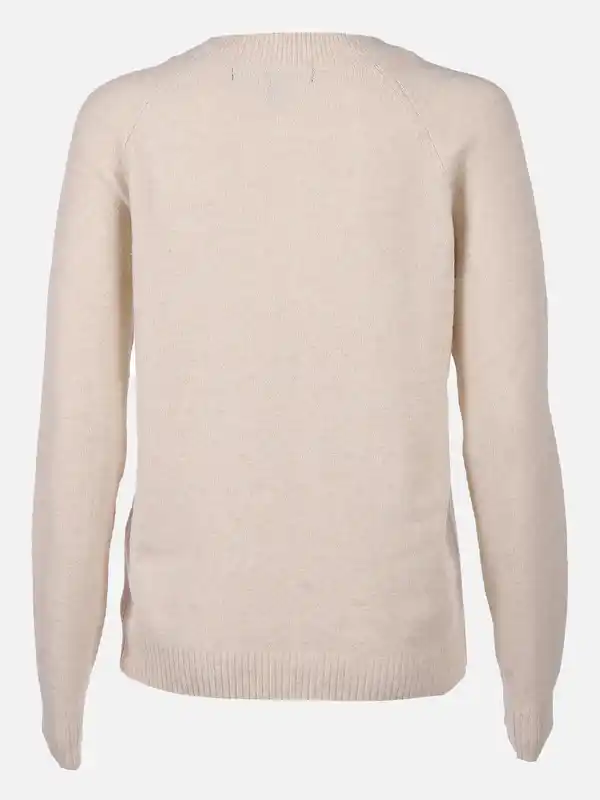 Bild 2 von Vero Moda VMDOFFY LS O-NECK BLO Pullover Weiß