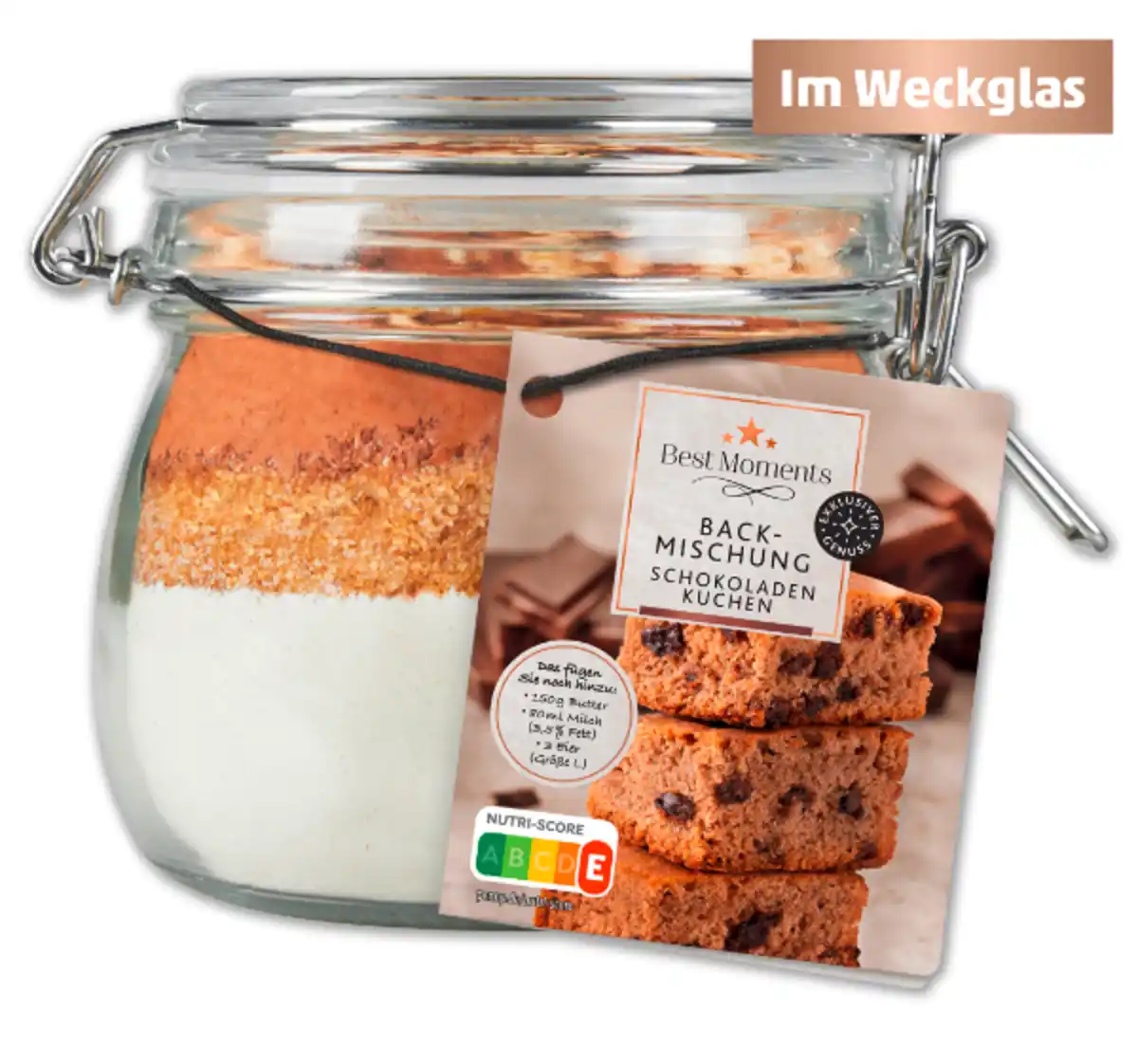 Bild 1 von BEST MOMENTS Backmischung im Glas*