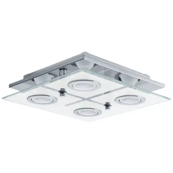 Bild 1 von EGLO LED-Deckenleuchte »CABO-C«, GU10, inkl. Leuchtmittel in warmweiß - silberfarben