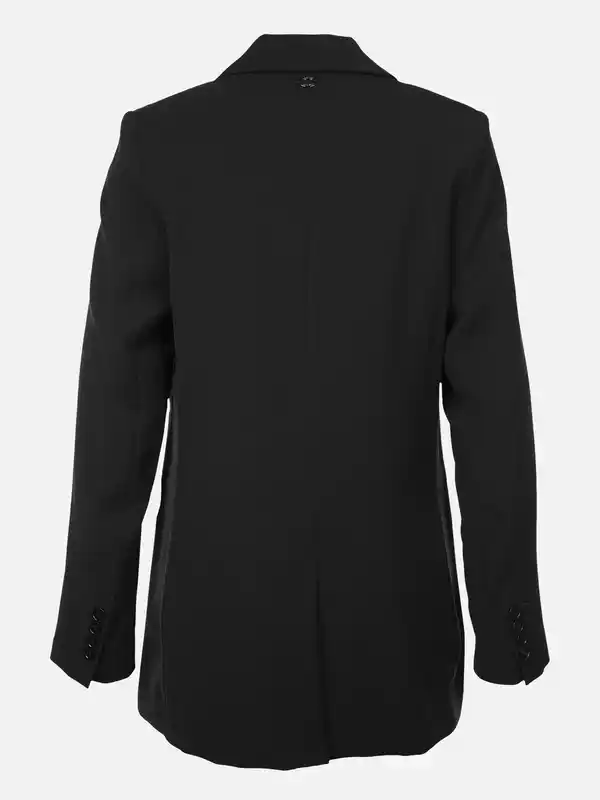 Bild 2 von Damen Blazer in langer Form Schwarz