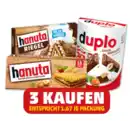 Bild 1 von FERRERO Hanuta Riegel, HANUTA oder Duplo