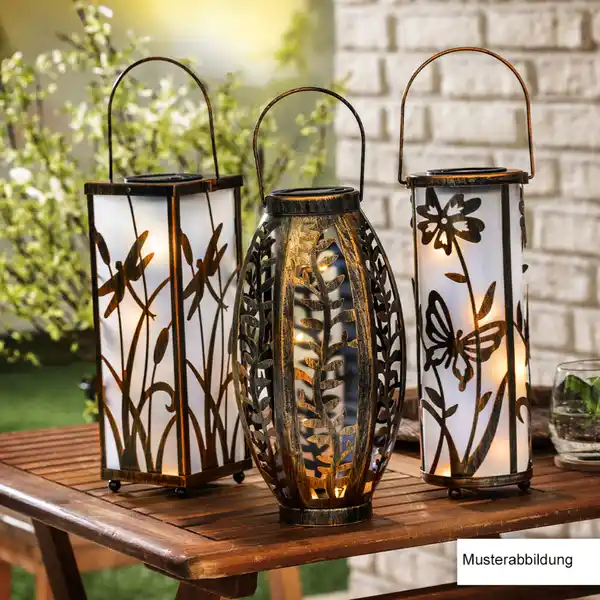Bild 2 von LED-Solar-Tischleuchte - Ranken