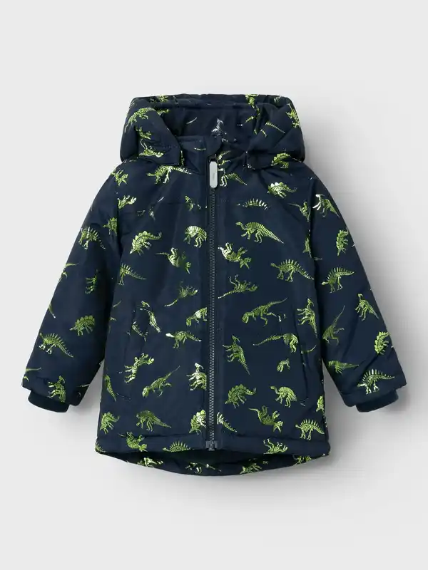 Bild 1 von Jungen Jacke mit Dinosaurier-Print Blau