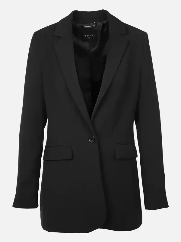 Bild 1 von Damen Blazer in langer Form Schwarz