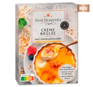 BEST MOMENTS Crème brûlée*