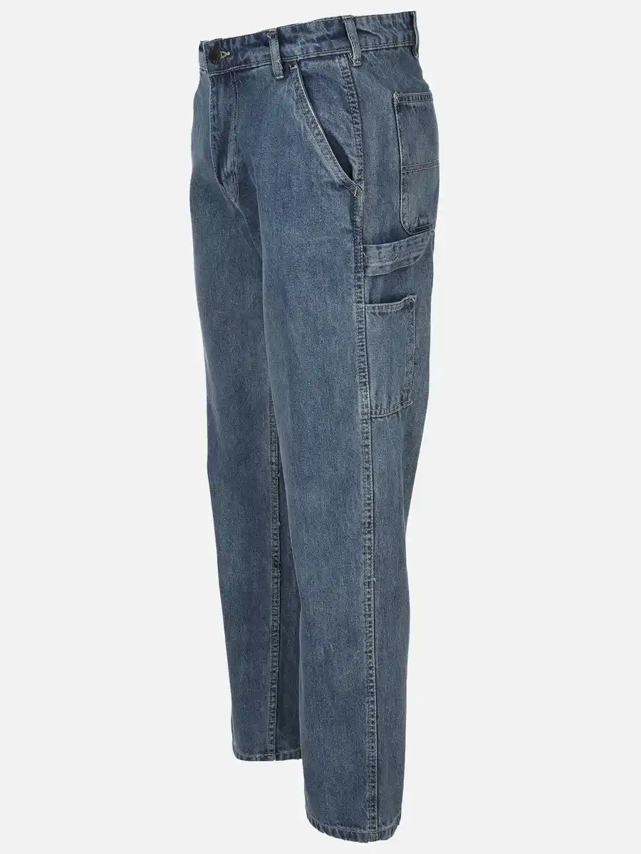 Bild 3 von Herren Jeans im Worker Style Blau