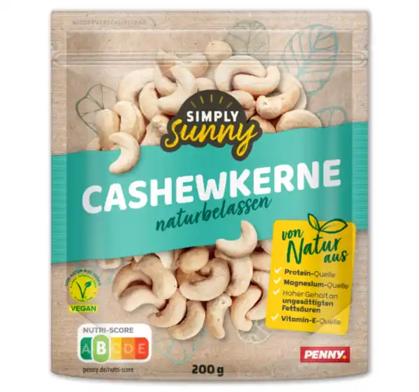 Bild 1 von SIMPLY SUNNY Cashew­kerne