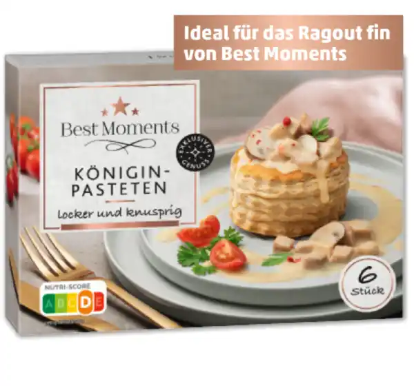 Bild 1 von BEST MOMENTS Königin-Pasteten*