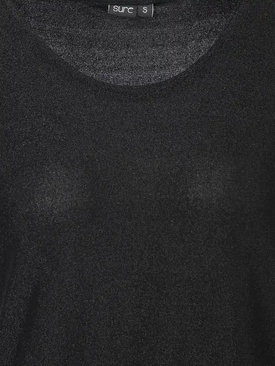 Bild 3 von Damen Shirt mit Glitzereffekt Schwarz