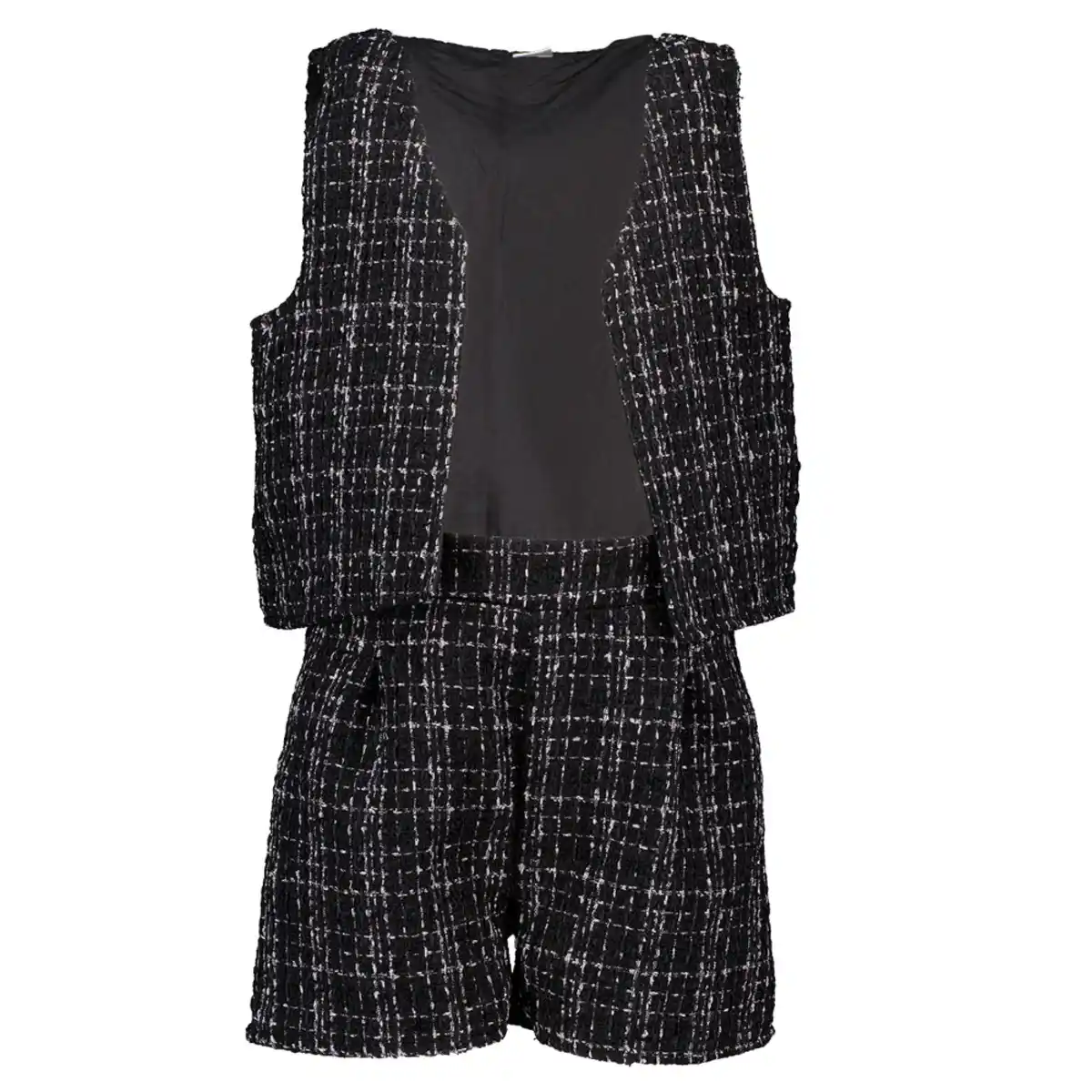 Bild 1 von Mädchen-Kleidungsset Ärmellos, Schwarz, 122/128