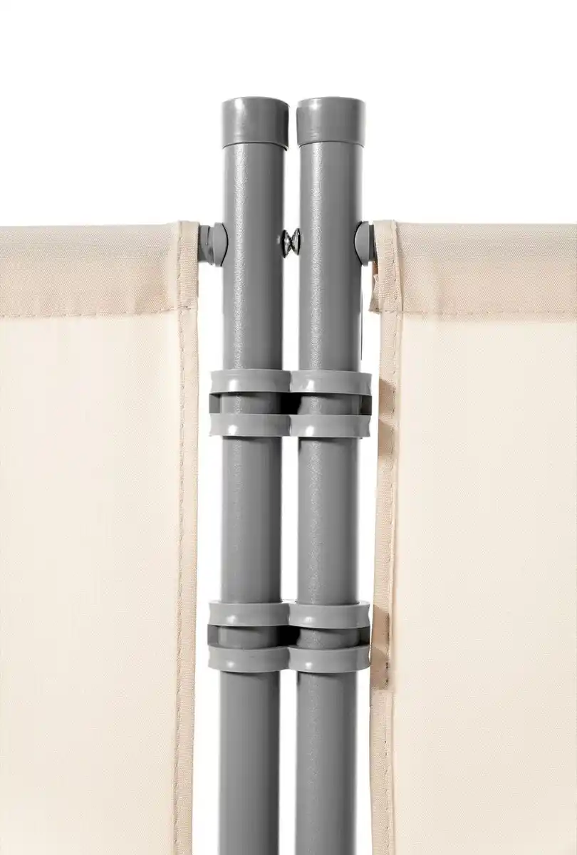 Bild 4 von Stellwand Paravent 3tlg. ca. 150 x 170 cm, Beige