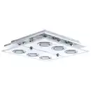 Bild 1 von EGLO LED-Deckenleuchte »CABO«, GU10, inkl. Leuchtmittel in warmweiß - silberfarben