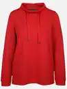 Bild 1 von Damen Edelsweatshirt mit Glitzersteinchen Rot