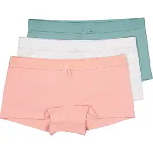 Mädchenpanty 3er-Pack, Rosa, 134/140