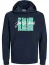 Bild 1 von Jack&Jones JJTILEY SWEAT HOOD LN Hoodie Blau