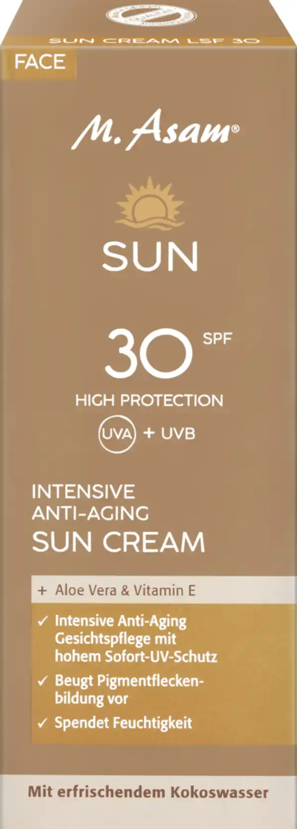 Bild 1 von M. Asam SUN Intensive Anti-Aging Sun Cream LSF 30, 50 ml