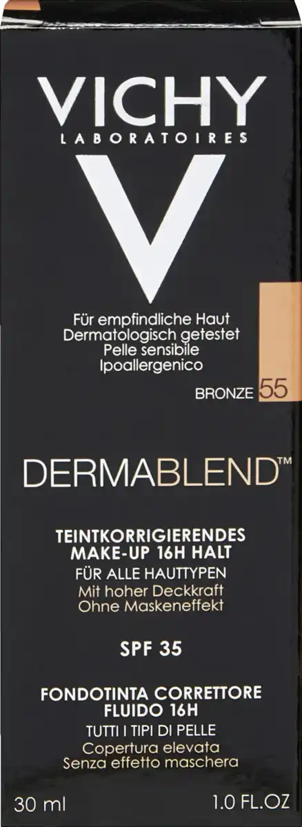 Bild 1 von VICHY DERMABLEND Teint-korrigierendes Make-Up 55 bronze, 30 ml