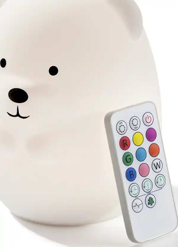 Bild 3 von IDEENWELT LED-Silikon-Nachtlicht Bär