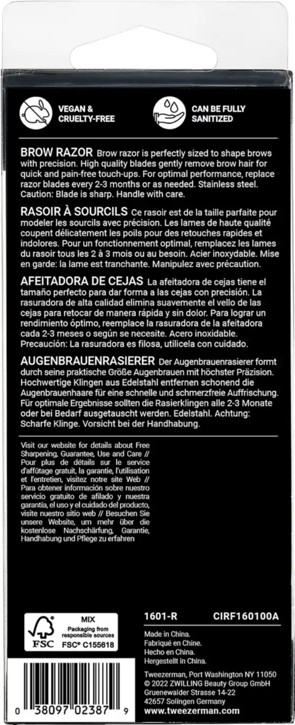 Bild 2 von Tweezerman Augenbrauenrasierer