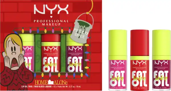 Bild 3 von NYX Professional MakeUp Lipgloss-Set Home Alone Fat Oil Trio 02