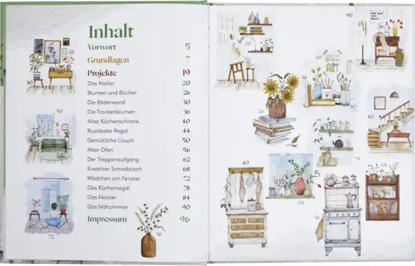 Bild 3 von EMF Aquarell Malbuch Einfach hyggelig!