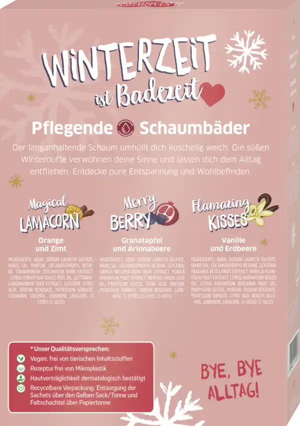 Bild 4 von tetesept Schaumbäder Lovely wishes for you! Geschenkset, 120 ml