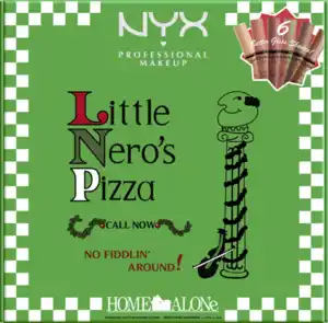 NYX Professional MakeUp Lipgloss-Set Home Alone Butter Gloss Shade ,,Little Nero's Pizza'' Nudes