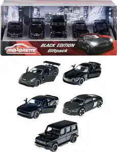 Dickie Toys 5er Set Black Edition 5 Spielzeugautos