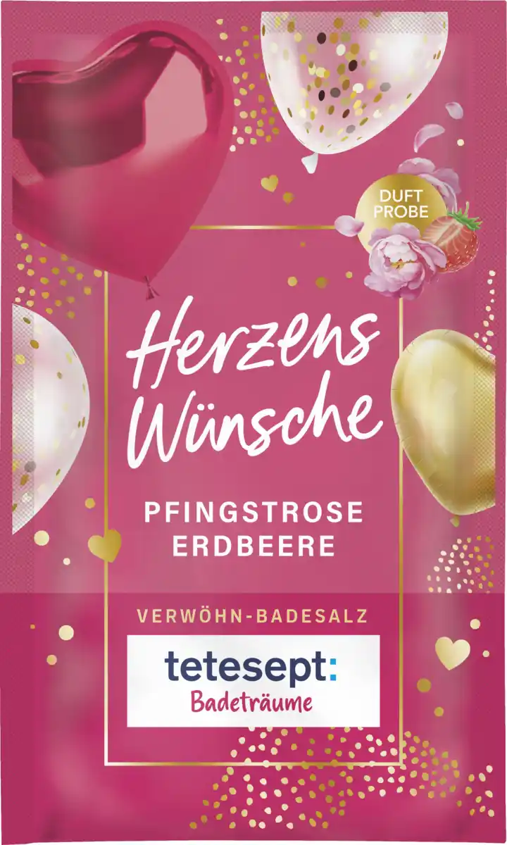 Bild 1 von tetesept Badesalz Herzenswünsche, 50 g