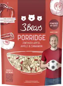 3Bears Porridge Zimtiger Apfel, 400 g