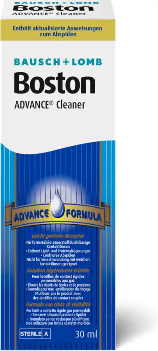 Bild 1 von Bausch & Lomb Boston Advance Cleaner für Kontaktlinsen, 30 ml