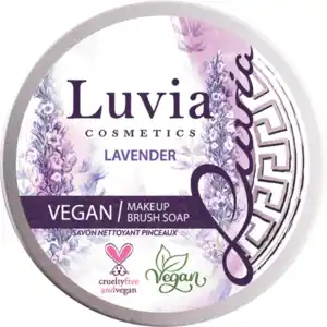 Luvia Cosmetics Pinselseife Lavendel, 100 g