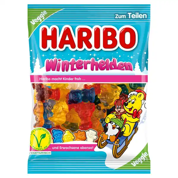 Bild 1 von HARIBO Weihnachten, Winterhelden 175 g