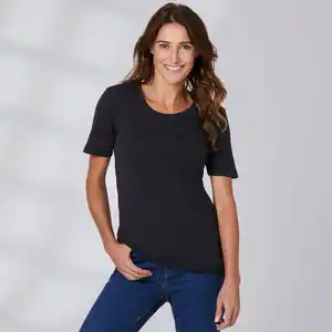 Damen-T-Shirt aus reiner Baumwolle