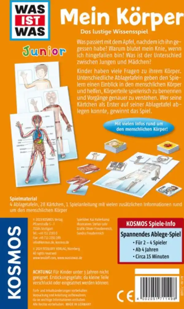 Bild 2 von Kosmos WAS IST WAS Junior - Mein Körper