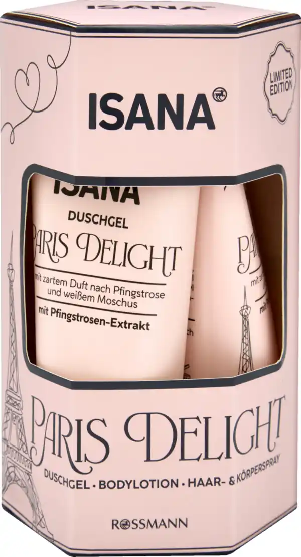 Bild 1 von ISANA Paris Delight Geschenkset, 300 ml